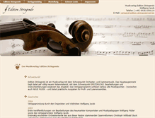 Tablet Screenshot of edition-stringendo.de